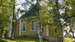Heinolan kirkko kesällä