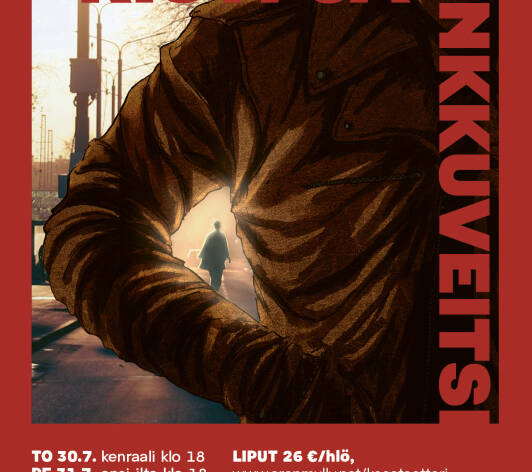 Risti ja linkkuveitsi mainoskuva