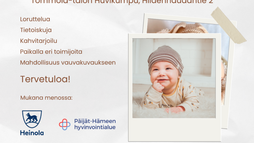 vauva myssy päässä